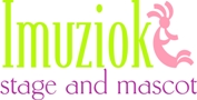 IMUZIOK stage and mascot